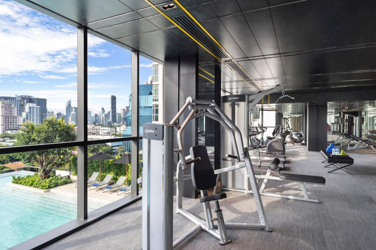Ascott Embassy Sathorn Bangkok Hotel Ngoại thất bức ảnh The gym at the 1080 Residences
