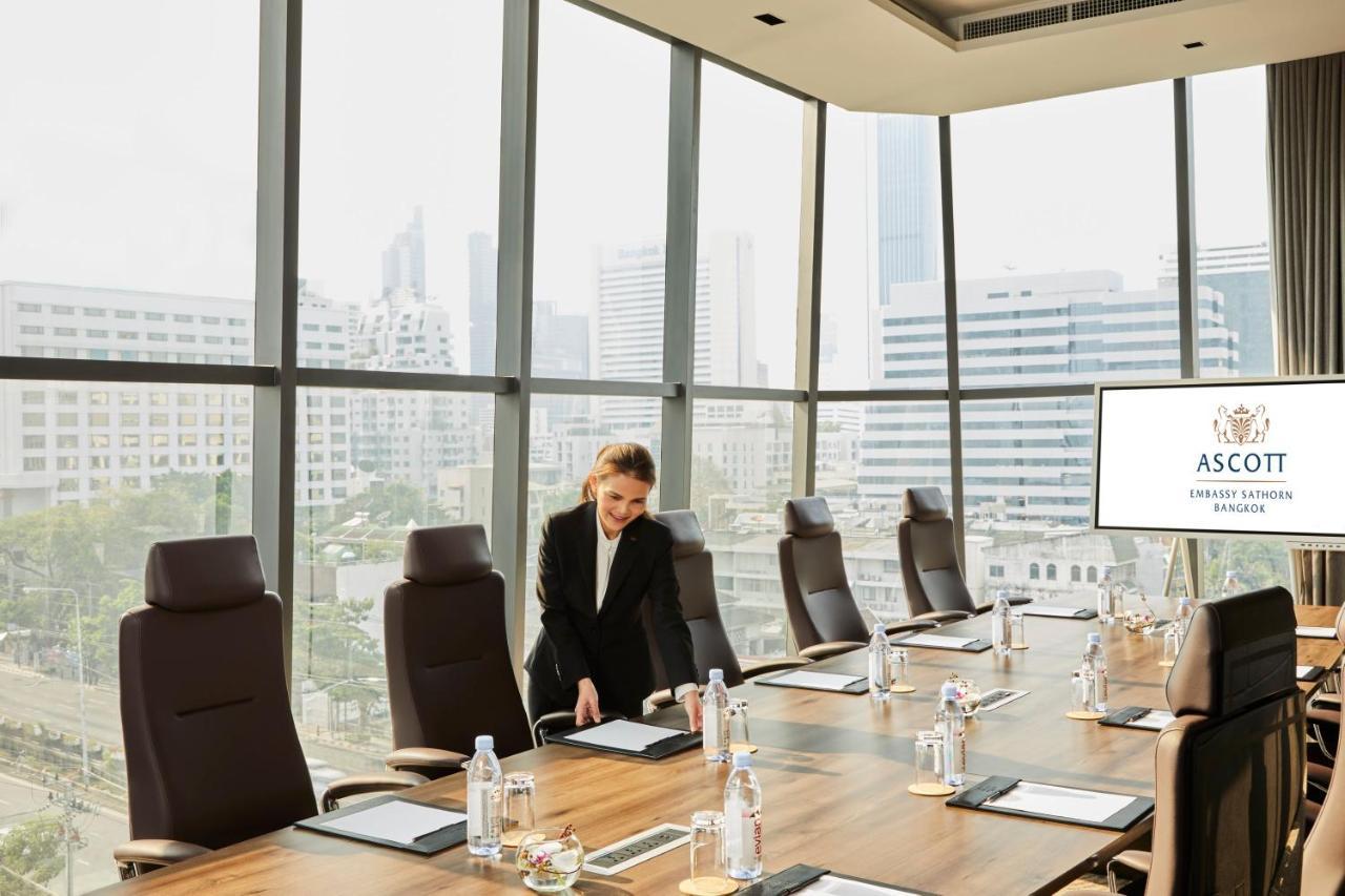 Ascott Embassy Sathorn Bangkok Hotel Ngoại thất bức ảnh Ascott Bangkok Meeting Room